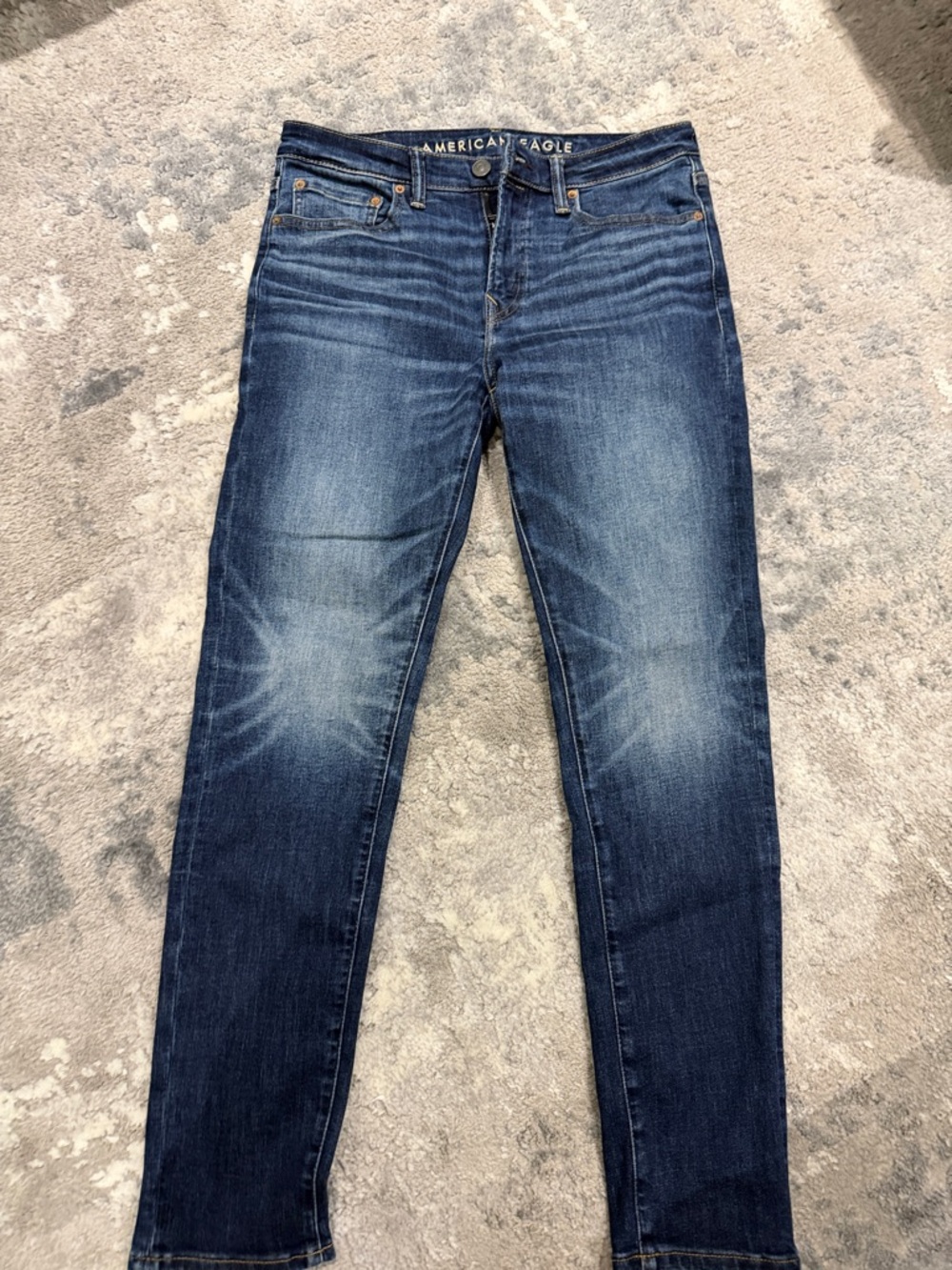 American Eagle Outfitters Men's Indigo Skinny Jeans